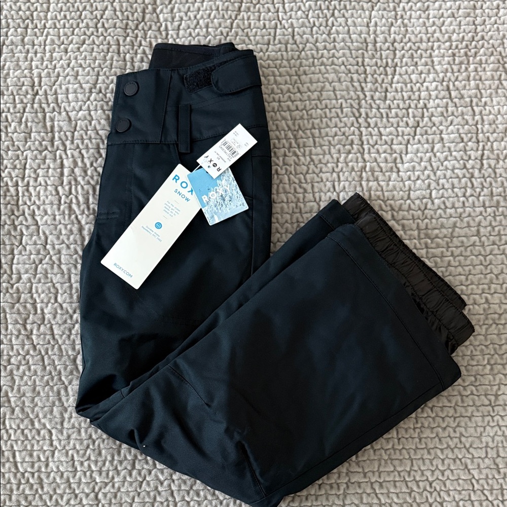 New ✨ Roxy Girls Black Snow Pants